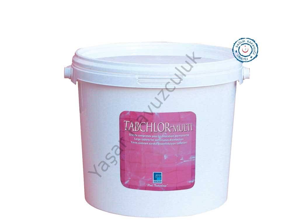 Gemaş Multi Tablet Klor 50 Kg Havuz Kimyasalı