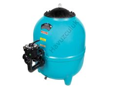 Gemaş Filtrone-L  920mm 33m³/h 2'' Geniş Kapaklı Yandan Çok Yollu Vanalı Plastik Kum Filtresi