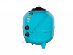 Gemaş Filtrone-L  1000mm 39m³/h 2,5'' Geniş Kapaklı Yandan Çok Yollu Vanalı Plastik Kum Filtresi