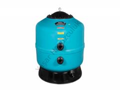 Gemaş Filtrone-L  1200mm 56m³/h 2,5'' Geniş Kapaklı Yandan Çok Yollu Vanalı Plastik Kum Filtresi