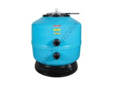 Gemaş Filtrone-LLT  615mm 15m³/h 1,5'' Geniş Şeffaf Kapaklı Yandan Çok Yollu Vanalı Plastik Kum Filtresi