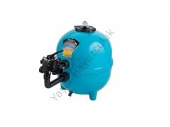 Gemaş Premium 500mm 10,00m³/h Yandan Çok Yollu Vanalı Plastik Kum Filtresi