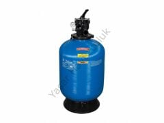 Gemaş Turbıdron-Cl 400mm 6,30m³/h 1,5'' Üstten Vanalı-Kelepçeli Kum Filtresi