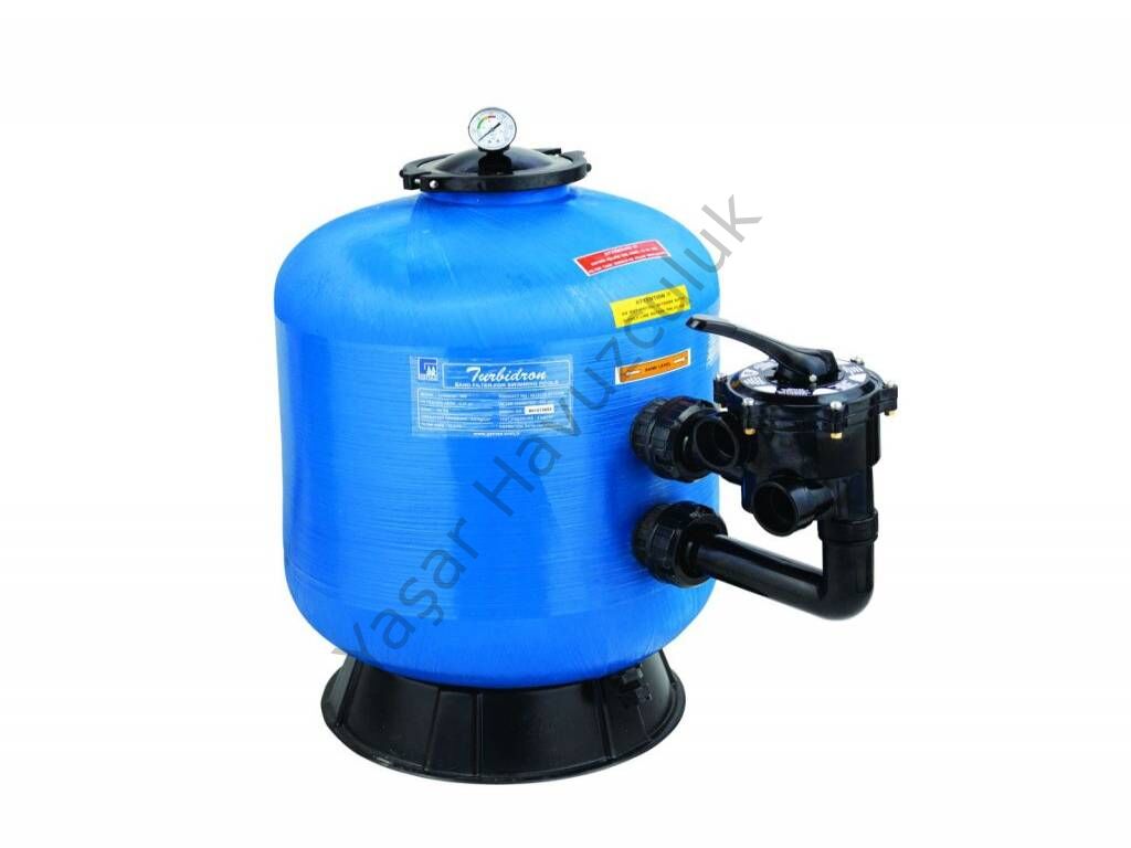 Gemaş Turbıdron-Cl 400mm 6,30m³/h 1,5'' Yandan Vanalı-Kelepçeli Kum Filtresi