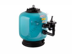 Gemaş Filtegra 710mm 20m³/h 2'' Yandan Çok Yollu Vanalı Kum Filtresi