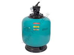 Gemaş Filtegra 500mm 10m³/h 1,5'' Üstten Çok Yollu Vanalı Kum Filtresi