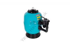Gemaş Filtrex 630mm 16m³/h 1,5'' Yandan Çok Yollu Vanalı Kum Filtresi