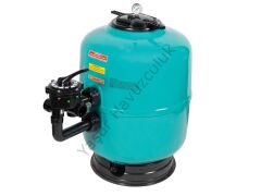 Gemaş Neptune 450mm 8m³/h 1,5'' Yandan Çok Yollu Vanalı Kum Filtresi