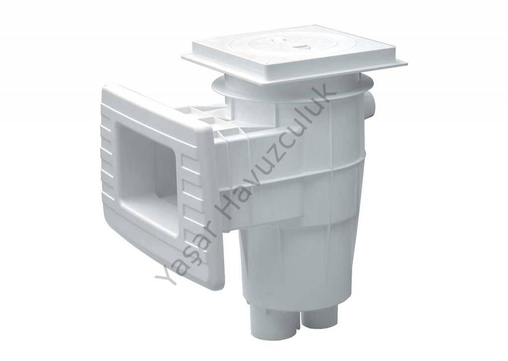 Gemaş Lüx Standart Ağızlı Kare Kapak Skimmer